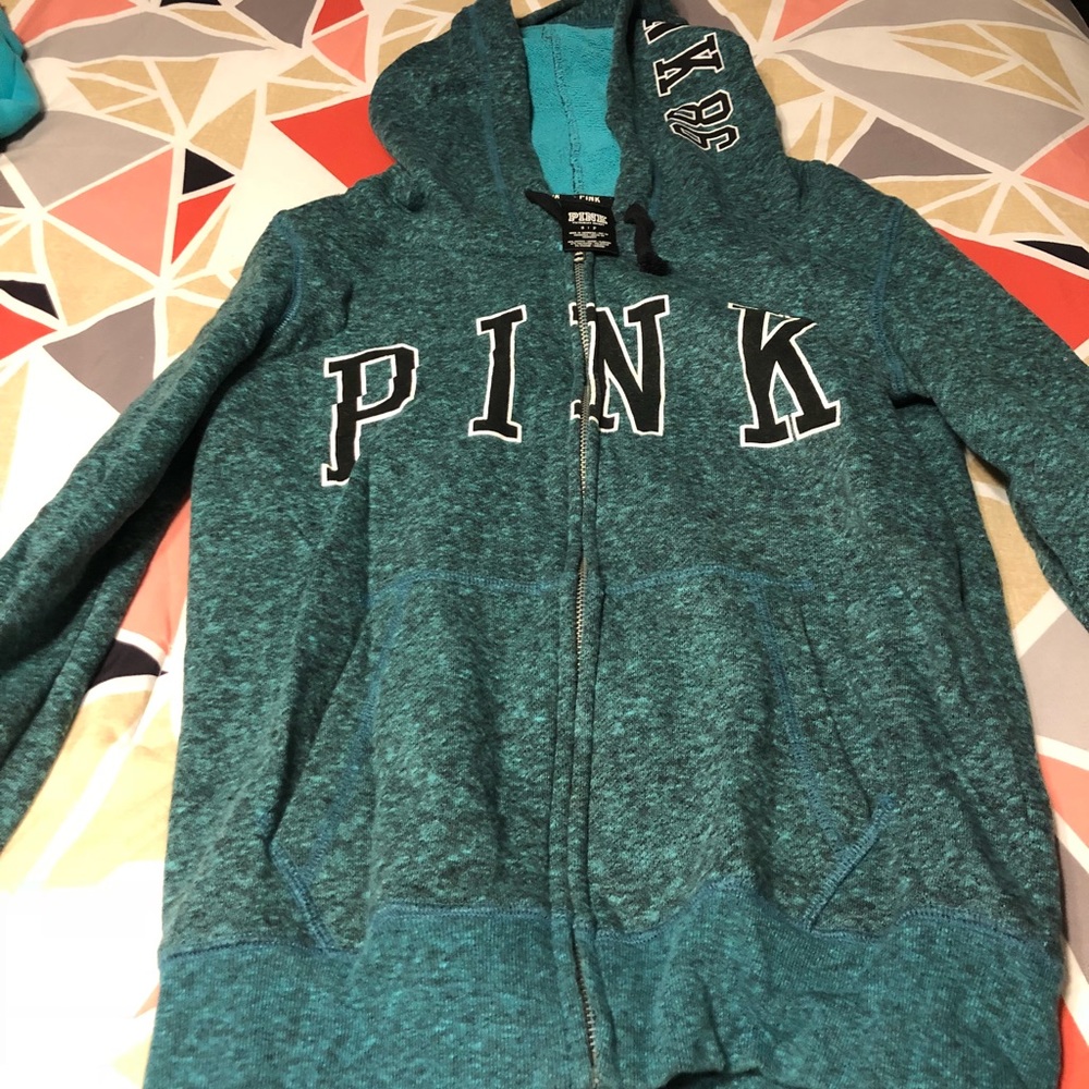 Victoria’s Secret PINK zip up hoodie.